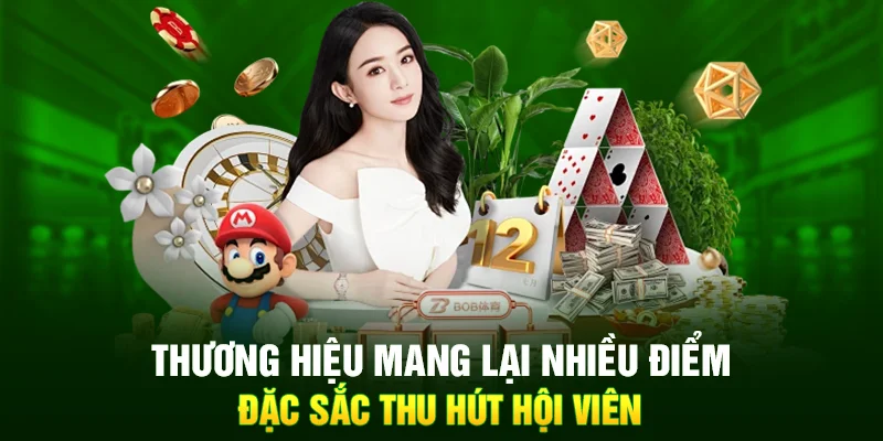 Thương hiệu mang lại nhiều điểm đặc sắc thu hút hội viên